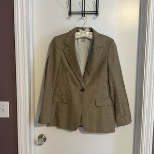 Plaid blazer from H & M